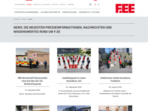 Screenshot des Blogs Photovoltaik und solarmodule