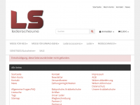 Screenshot des Blogs mode für kids