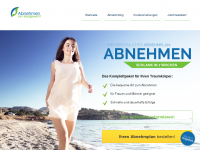 Screenshot des Blogs Abnehmen mit Essen