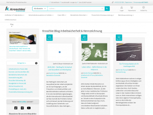 Screenshot des Blogs Kroschke-Blog