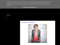Screenshot des Blogs We Luv Music