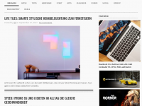 Screenshot des Blogs mac&egg