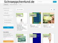 Screenshot des Blogs Schnäppchen Blog Schnaeppchenfund.de