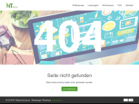 Screenshot des Blogs NT Media Blog
