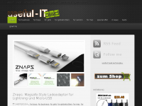Screenshot des Blogs useful-IT-pad :: Der Gadget Blog für alle