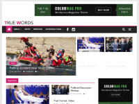 Screenshot des Blogs Truewords – Wahre Worte!