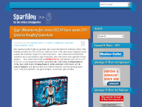 Screenshot des Blogs Sparfilou