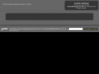 Screenshot des Blogs Virtueller Speicher