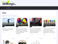 Screenshot des Blogs Skilltoys Blog