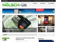 Screenshot des Blogs NölSch.de