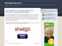 Screenshot des Blogs Wo bekommt man?!?!
