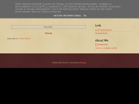 Screenshot des Blogs eine Tüte voll Erinnerungen