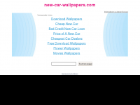 Screenshot des Blogs New Car Wallpapers