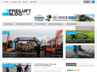 Screenshot des Blogs Das Freiluft Blog
