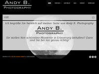 Screenshot des Blogs Andy B. Photography