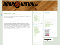Screenshot des Blogs HoopNation – Basketball Blog