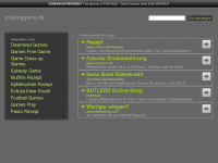 Screenshot des Blogs PlayingGame – Gaming for Everyone
