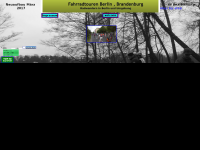 Screenshot des Blogs Fahrradtouren berlin