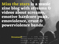 Screenshot des Blogs (we built the world and) miss the stars