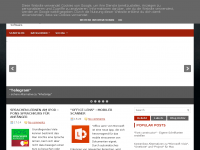 Screenshot des Blogs macinspiration