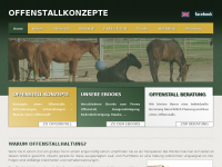 Screenshot des Blogs Offenstallkonzepte