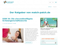 Screenshot des Blogs Ratgeberblog zur Partnersuche für Singles mit Familiensinn