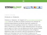 Screenshot des Blogs Handy, Internet & more
