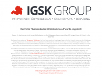 Screenshot des Blogs Business Ladies des BVMW