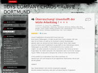 Screenshot des Blogs Toys Company Chaos Truppe Dortmund