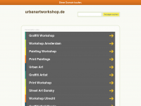 Screenshot des Blogs Urbanartworkshop