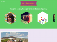 Screenshot des Blogs More than Games