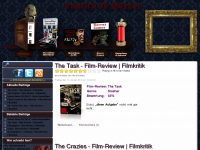 Screenshot des Blogs Horror-Blog