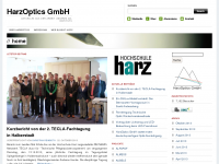 Screenshot des Blogs HarzOptics-Institutsblog