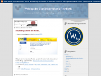 Screenshot des Blogs Statistikberatung