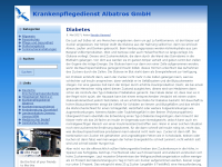 Screenshot des Blogs Krankenpflege-Blog