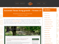 Screenshot des Blogs ristosplace