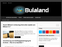 Screenshot des Blogs Mein Bulaland