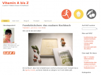 Screenshot des Blogs Vitamin A bis Z