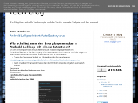 Screenshot des Blogs tech-blog