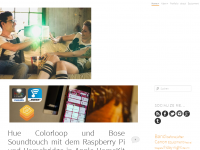 Screenshot des Blogs Thomas Reimann Photography