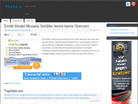 Screenshot des Blogs Hupsala was ist das denn?