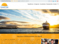 Screenshot des Blogs Leinen Los Kreuzfahrten