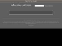 Screenshot des Blogs OnlineTobaccoSite