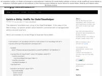 Screenshot des Blogs blog@hasselba.ch
