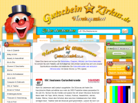 Screenshot des Blogs Gutscheinzirkus