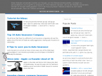 Screenshot des Blogs Arandale’s Blog