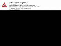 Screenshot des Blogs Efficient Design Space
