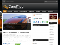 Screenshot des Blogs Auto News