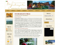 Screenshot des Blogs First Classhotel Vier Jahreszeiten