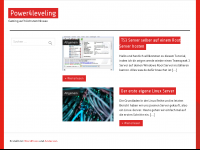Screenshot des Blogs wow power leveling